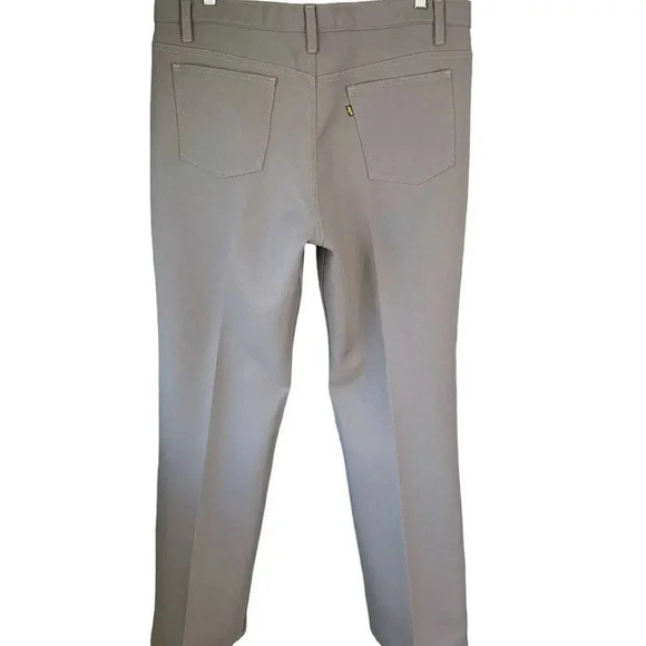 Levi's Vintage 90s Straight Leg Trouser Dress Pants Men Size 40X34 Heather Gray - Picture 2 of 14